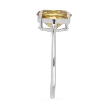 BUY 925 STERLING SILVER NATURAL CITRINE GEMSTONE RING